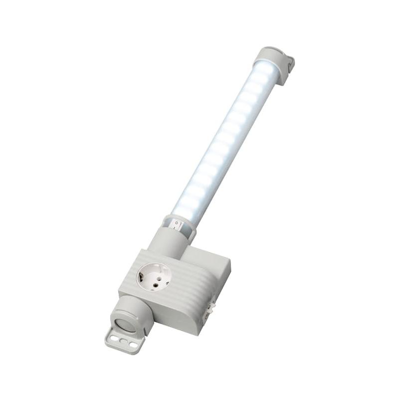 Stego 12222.0-30 LED122 (700mm) Socket EDS 230Vac. Swiss socket Magnet