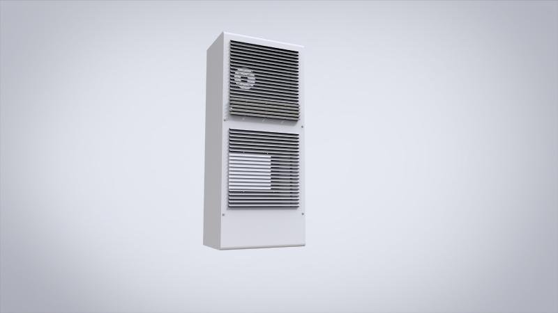 CUON40504 nVent Hoffman Outdoor cooling unit 4050W, 400V, Mild steel, IP55, NEMA 4