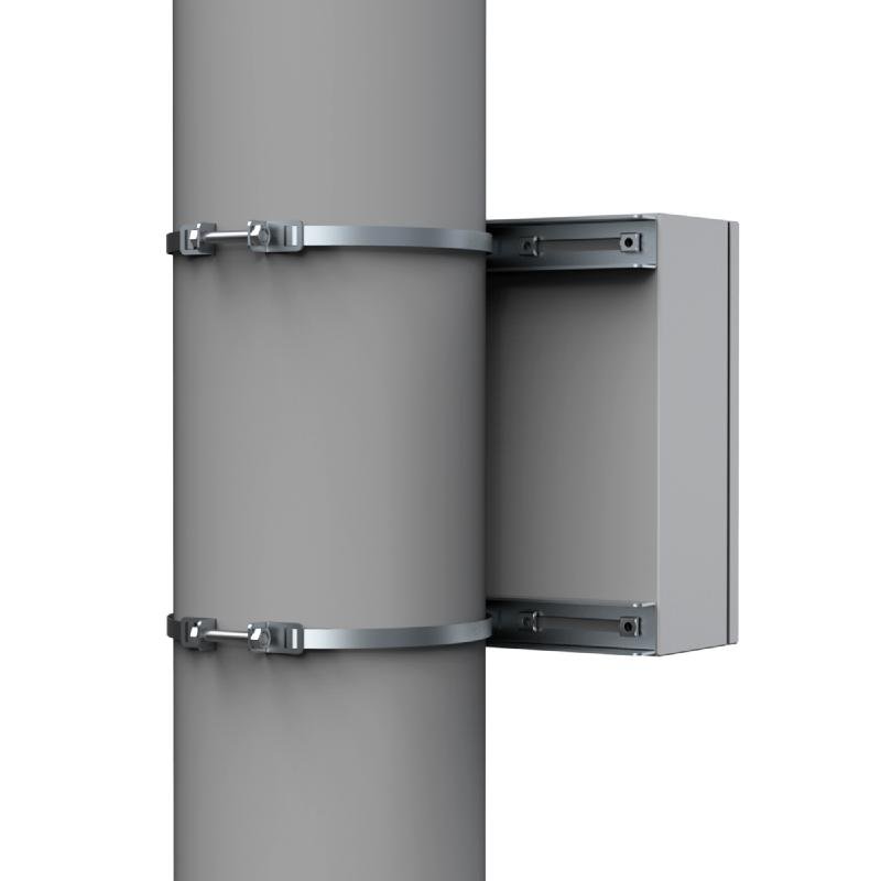 EPF0500 nVent Hoffman Enclosure pole fixation, 500, galvanized, maximum 400mm pole diameter