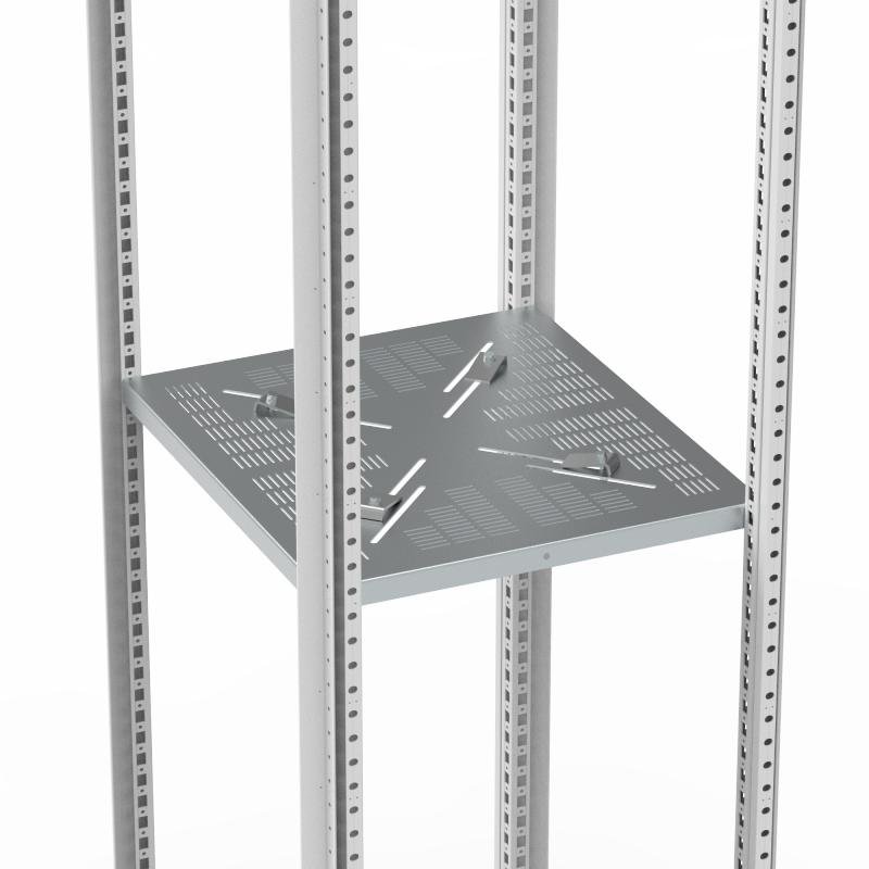 SHM0606 nVent Hoffman Monitor shelf, 600x600, Zinc plated