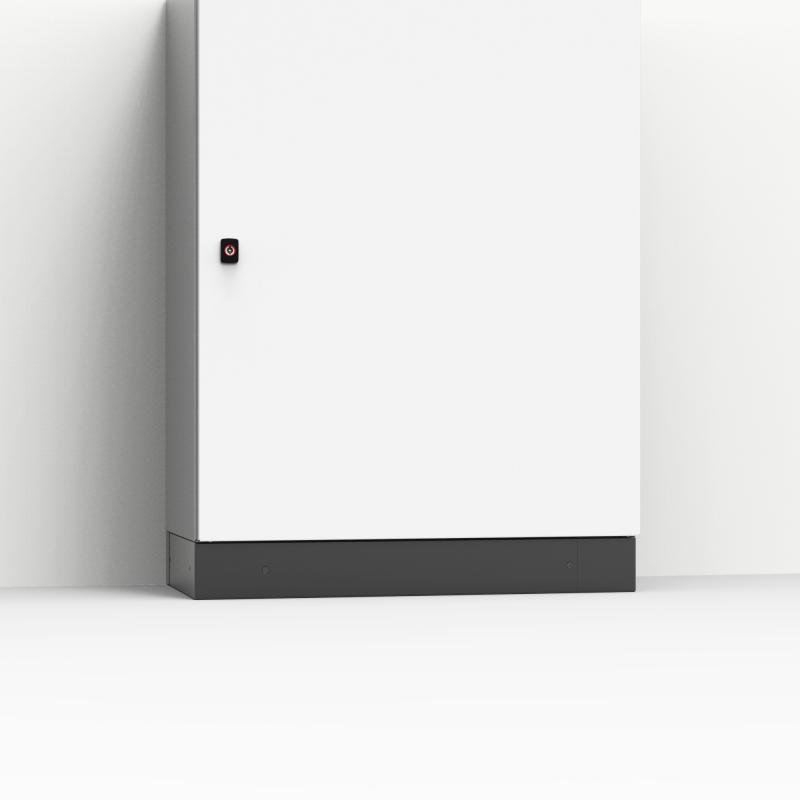 P2060 nVent Hoffman Plinth front/ rear, 200x600, Mild steel, RAL7022