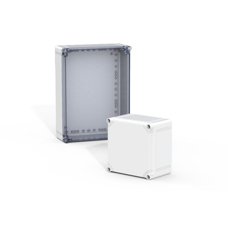OPCP406013GE nVent Hoffman Terminal box, 400x600x130, Grey cover, no MP, polycarbonate, IP66