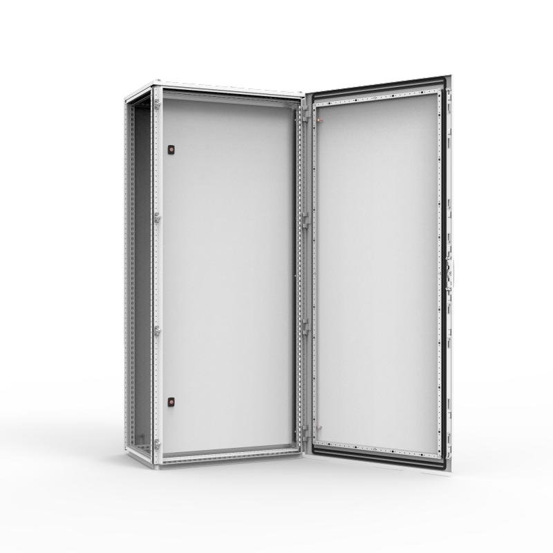 DI1408R5 nVent Hoffman Inner door, 1400x800, Mild steel, 3mm double bit lock