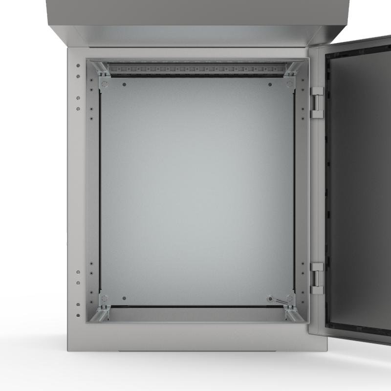 CBPZ08 nVent Hoffman Mounting plate, 800, Galvanized steel
