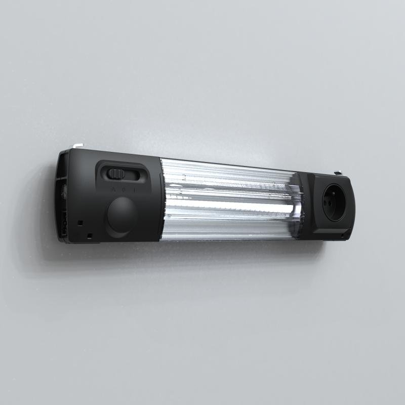 EL1200DS-US nVent Hoffman Light 1200lm TPS + Socket,  120-230V 50/60Hz  B