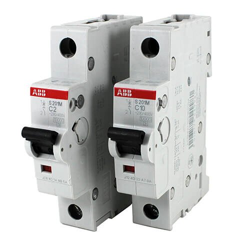 2CDS271001R0014 ABB S201M-C1 MCB Single Pole Type C