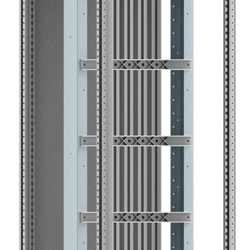 MSVH1800 nVent Hoffman Rear busbar support, 1800, for plug-in sections